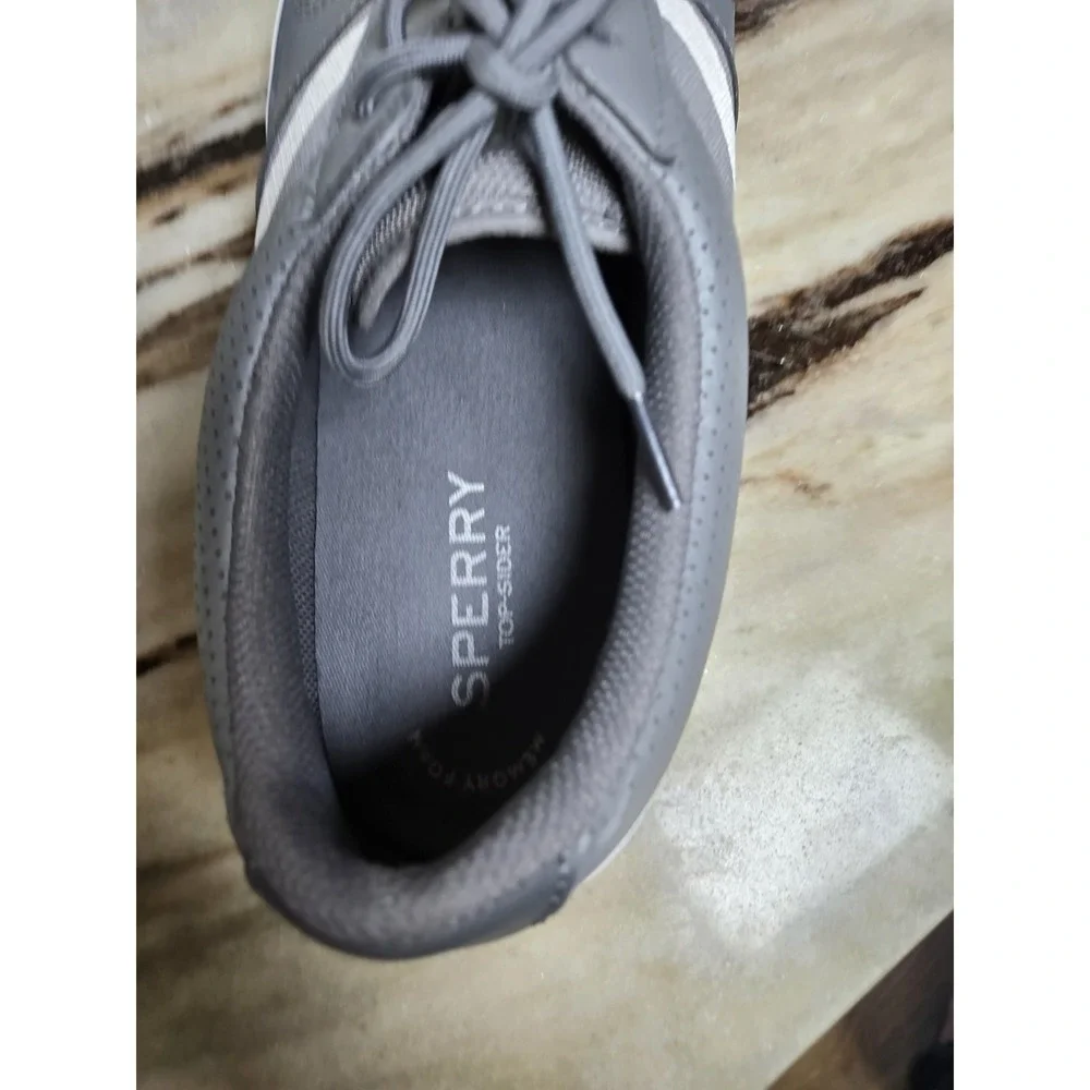 Sperry Men Shoe Size 13‎ Halyard Retro Gray STS24065